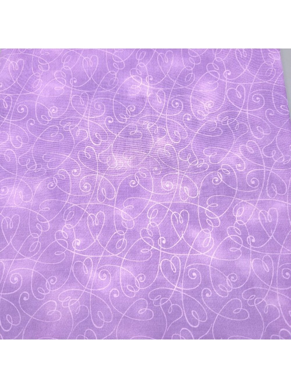 Fabric Traditions Heart Swirls Cotton Quilting Fabric La-di-draw OOP 3 Yards